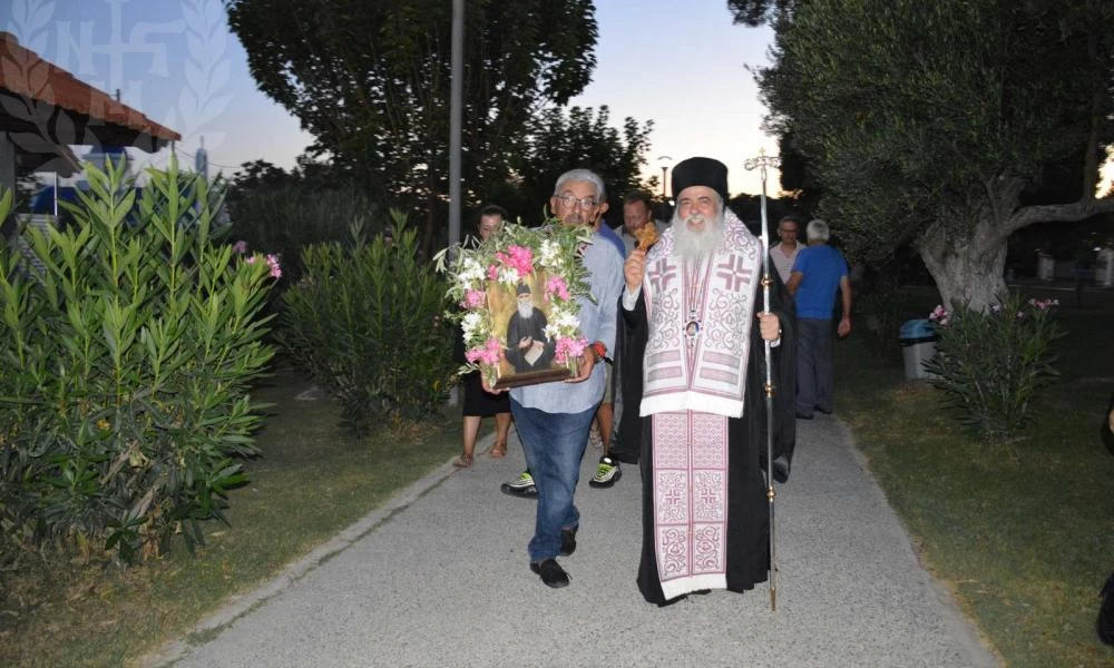 Πανήγυρις Αγίου Παϊσίου στην Κατασκήνωση της Ιεράς Μητροπόλεως στο Ποσείδι